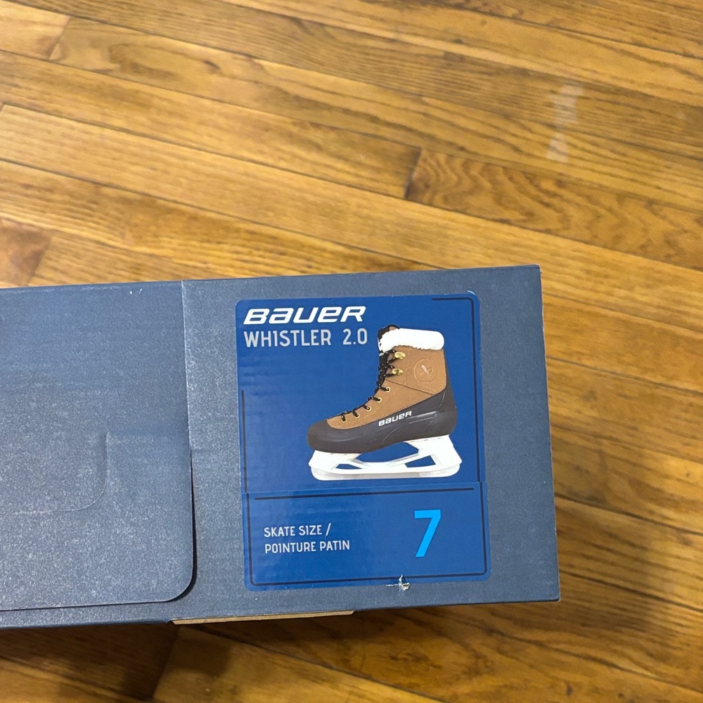 Bauer Whistler 2.0 Men's Hockey Skates - Brown/Black/White
